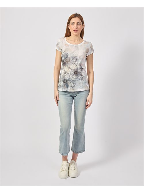 T-shirt girocollo Yes Zee con stampa sublimatica YES ZEE | T236-Y3022222